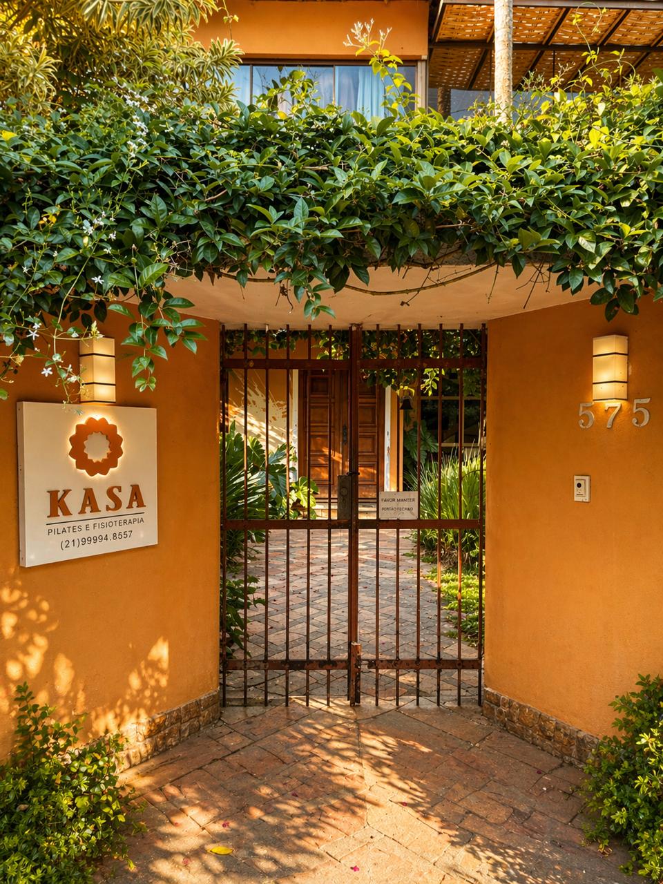 Fachada da KASA Pilates e Fisioterapia no Recreio
